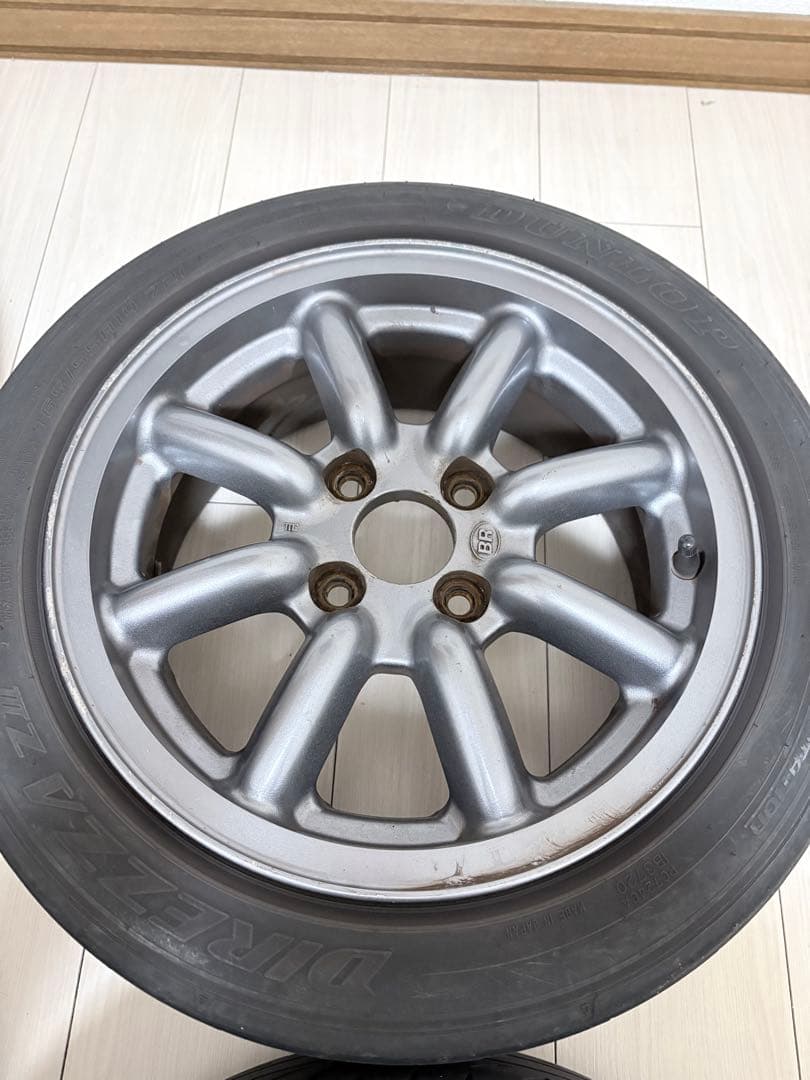 直接引取　ブラックレーシング　14インチ 6j