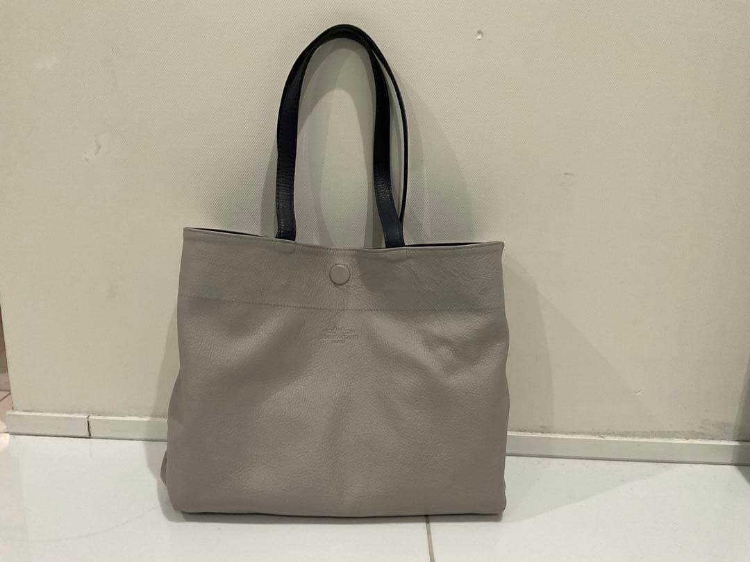 TREMONTANO トートバッグ ネイビー グレー