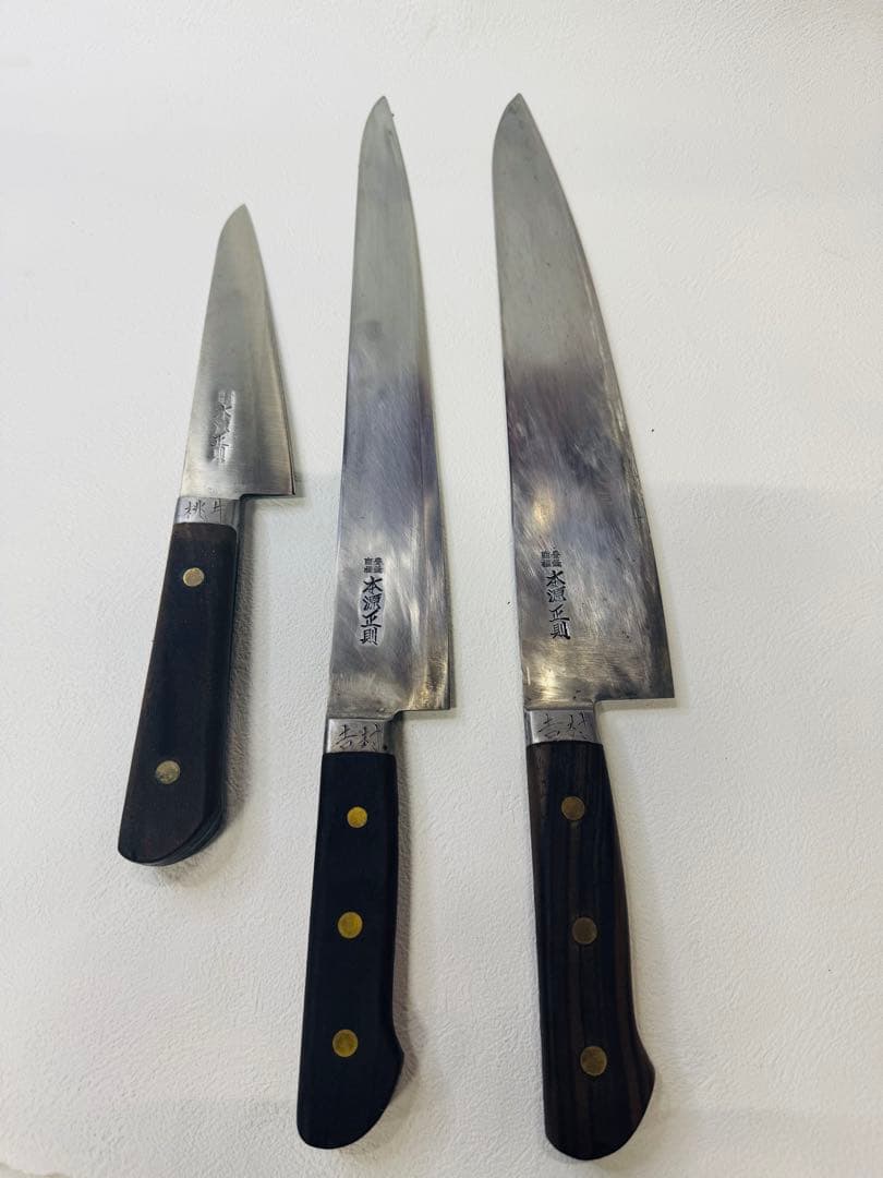 本源正則　TAMAKŌ 包丁　牛刀 約15cm 約29.5cm 約30cm別作