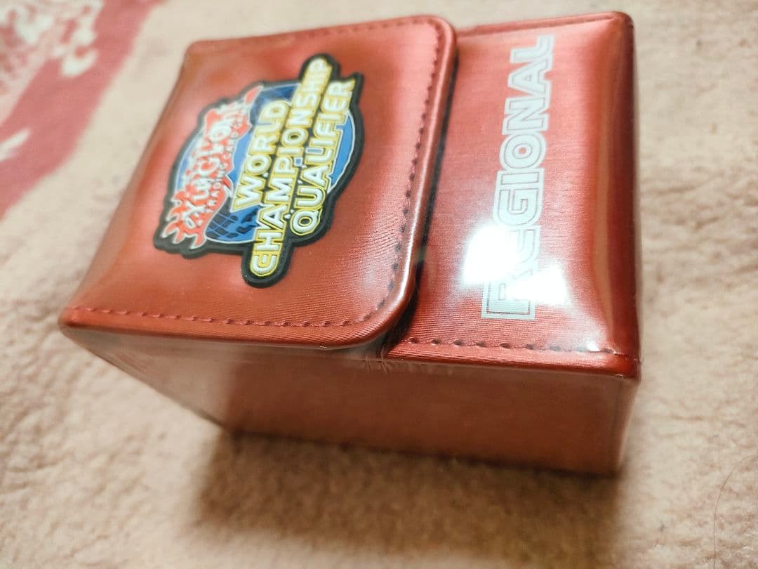 遊戯王 world championship qualifier デッキケース赤