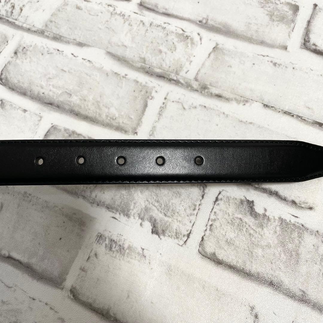 極美品✨サルヴァトーレフェラガモ　ベルト　ダブルガンチーニ　男女兼用　黒