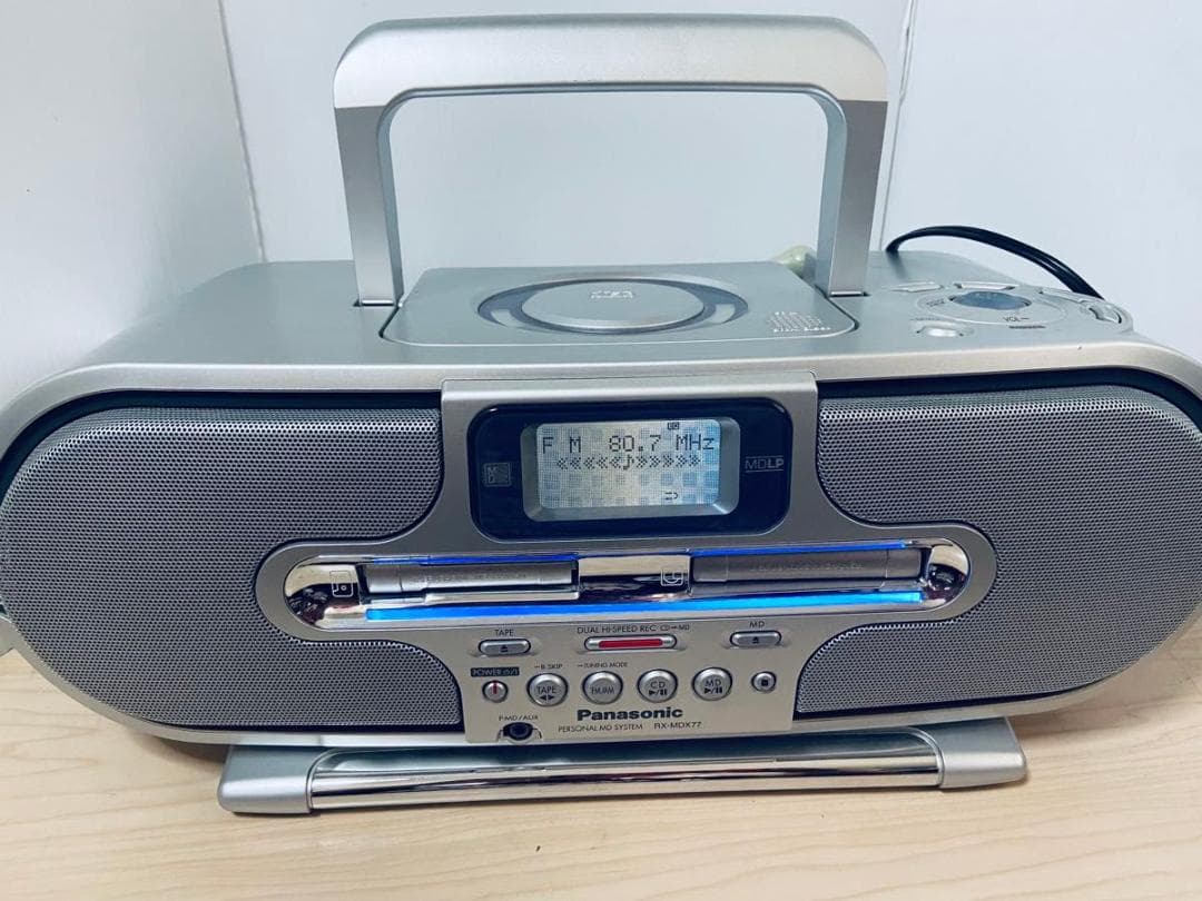 【ジャンク】Panasonic RX-MDX77