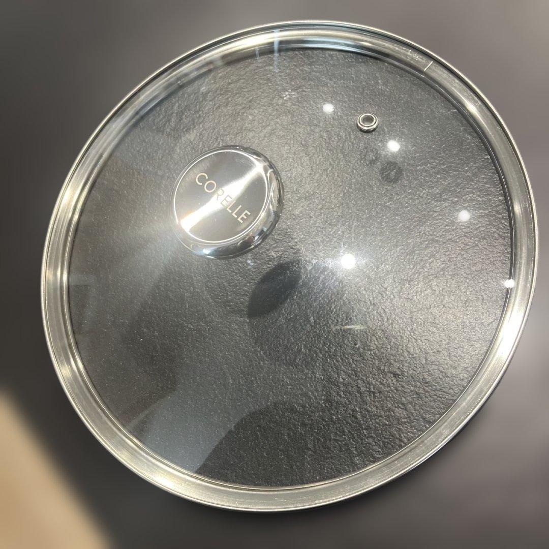 コレール フライパン 24cm 蓋付き 取扱説明書付