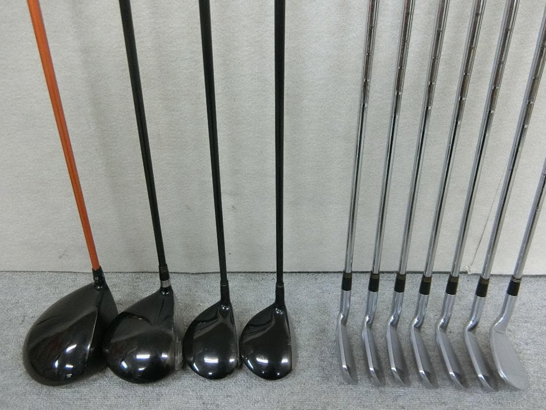 b716 初心者歓迎 スリクソン 等メンズゴルフ１２本セット※Ｄｒ２本入り