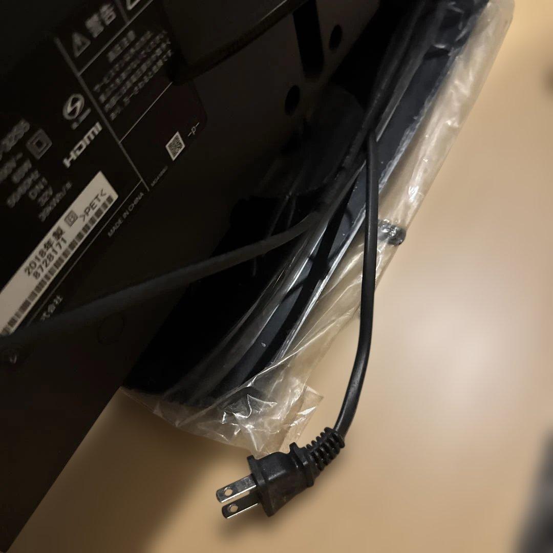 【送料無料/中古】SHARP 液晶テレビ LC-32S5 2018年 32型