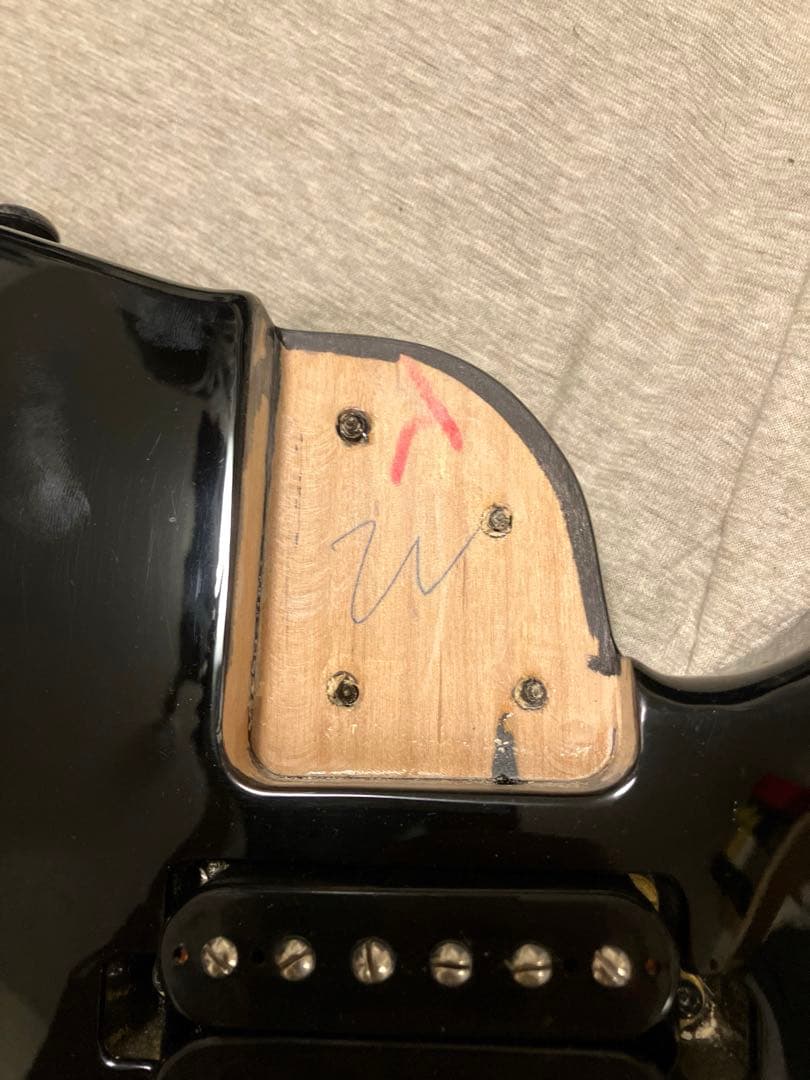 【ARIA】激レア!!ノンカタログ変形ギター X-shape EU輸出モデル