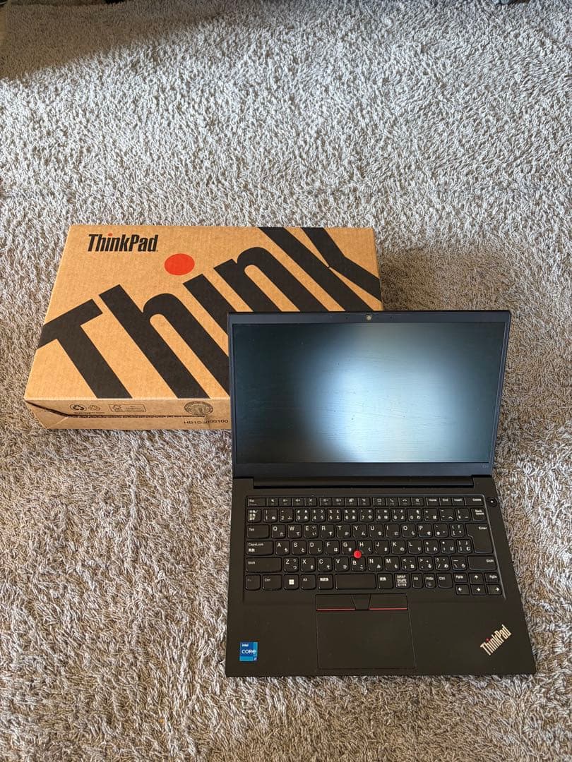 ThinkPad E14 GEN2 ノートPC Windows本体 箱付き