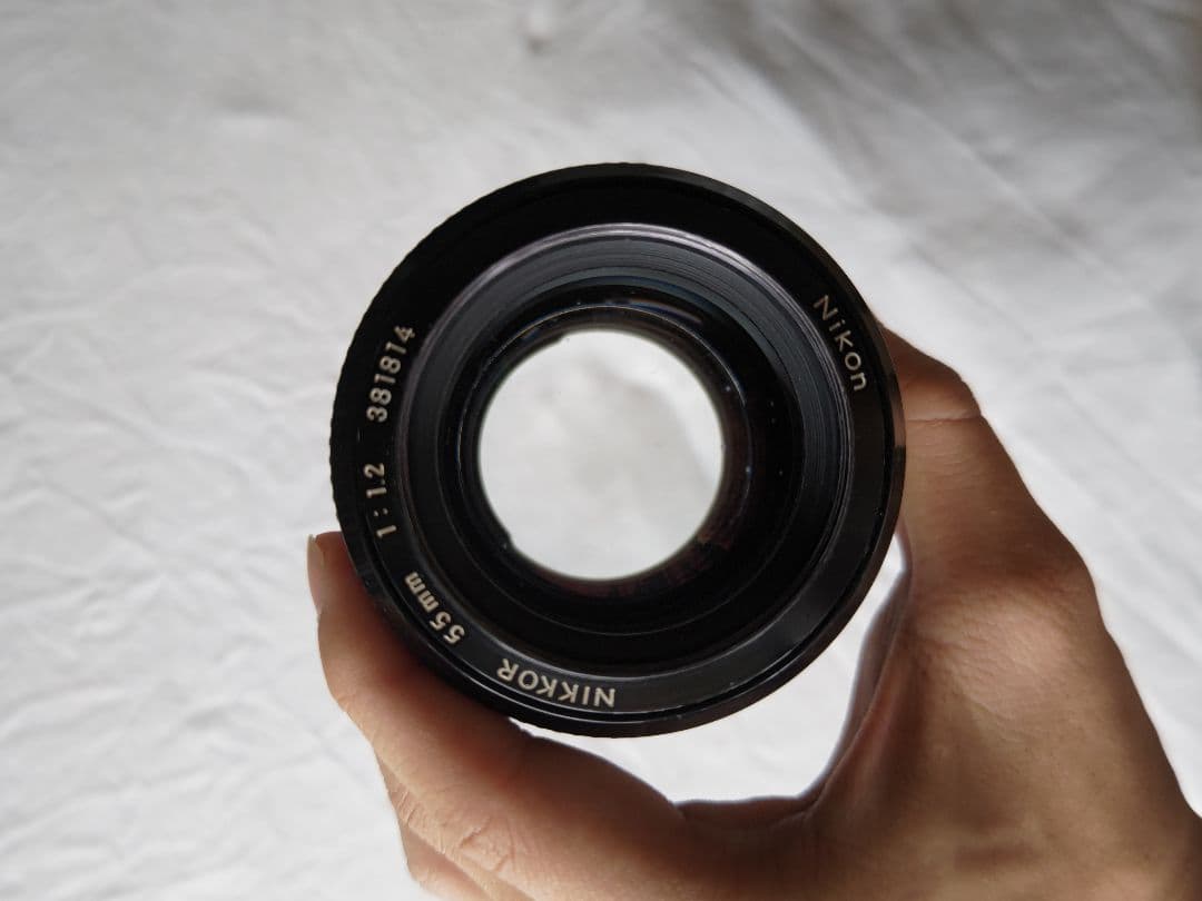 Nikkor 55mm f/1.2 単焦点レンズ