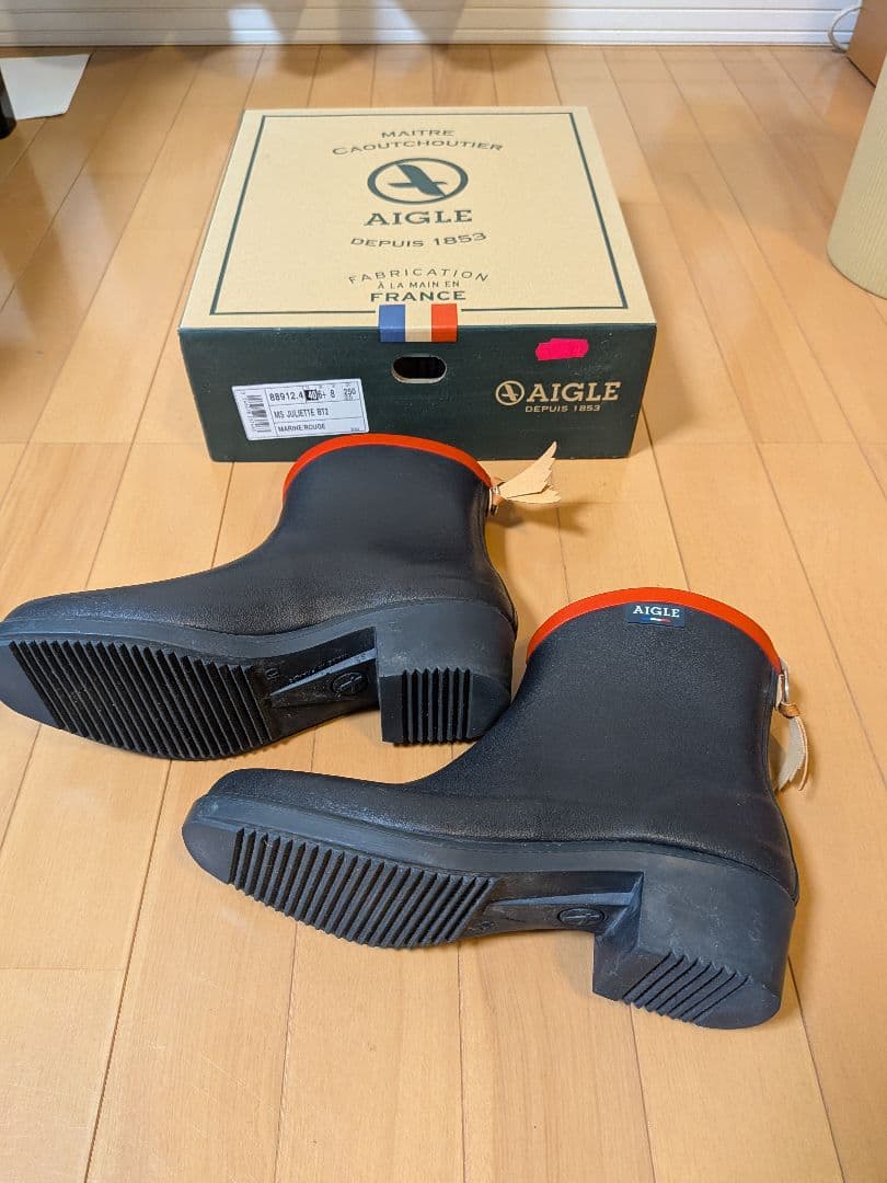 専用　AIGLE♥レインブーツ　ミスジュリエット