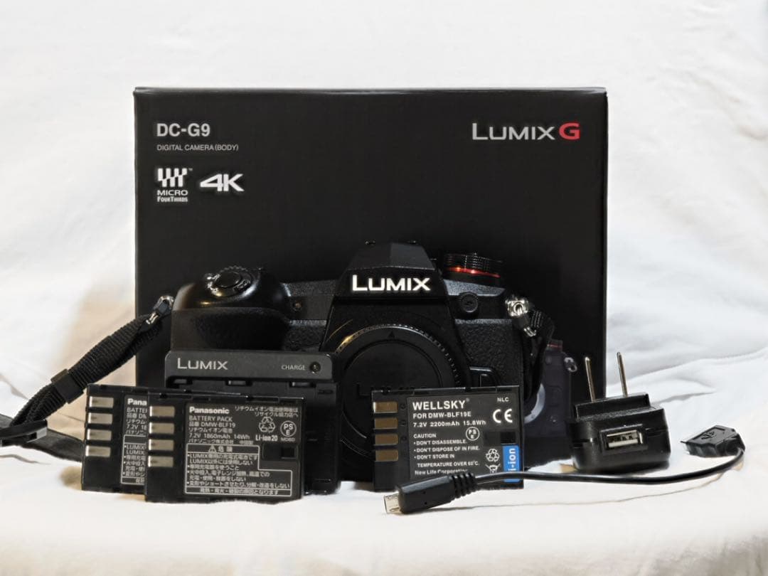 極美品/有料ファームアップ済み！Panasonic LUMIX DC-G9