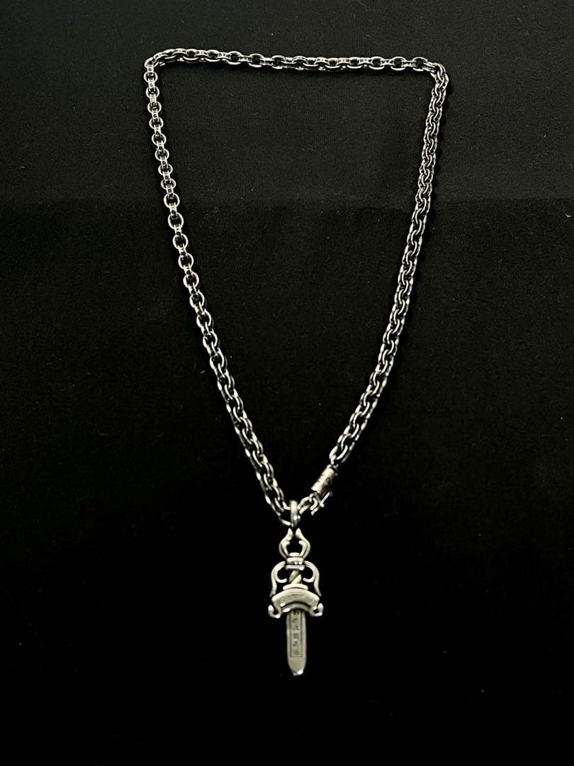 か*せ様 ダブルダガー&ペーパーチェーン　付け替え用ボールチェーン付き