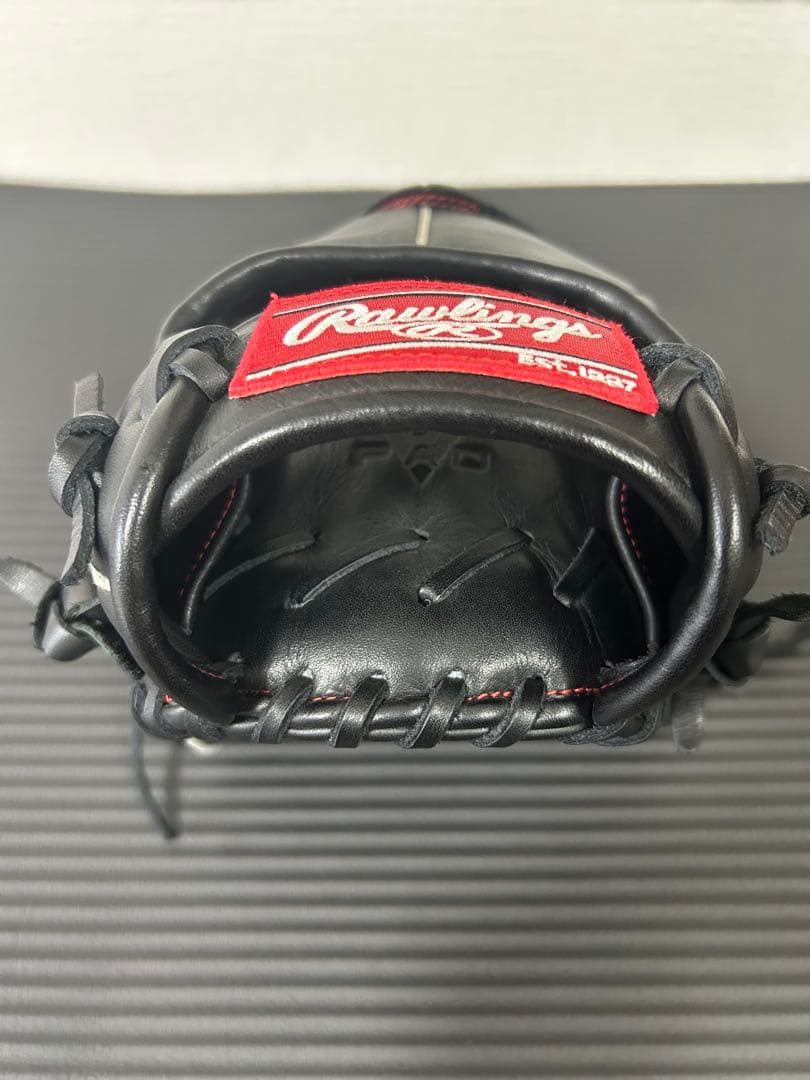 Rawlings ブラック 軟式グローブ　両投用