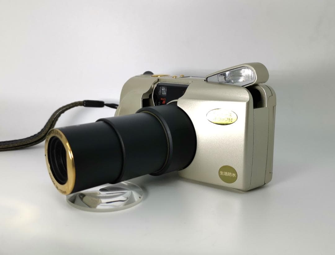 美品 コンパクトフィルムカメラ mju ZOOM115 DELUXE