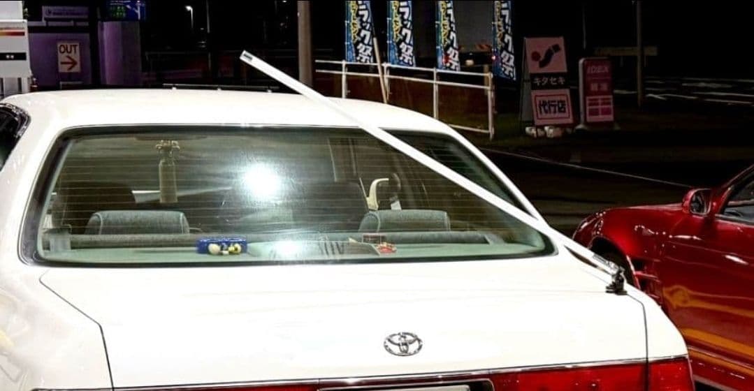 最新作！送料込！VIPアンテナ黒　本物ジャンクションプロデュース