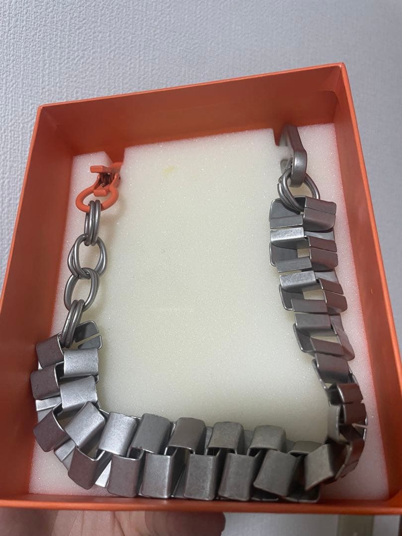 希少 HERON PRESTON キュービックネックレス ヘロンプレストン