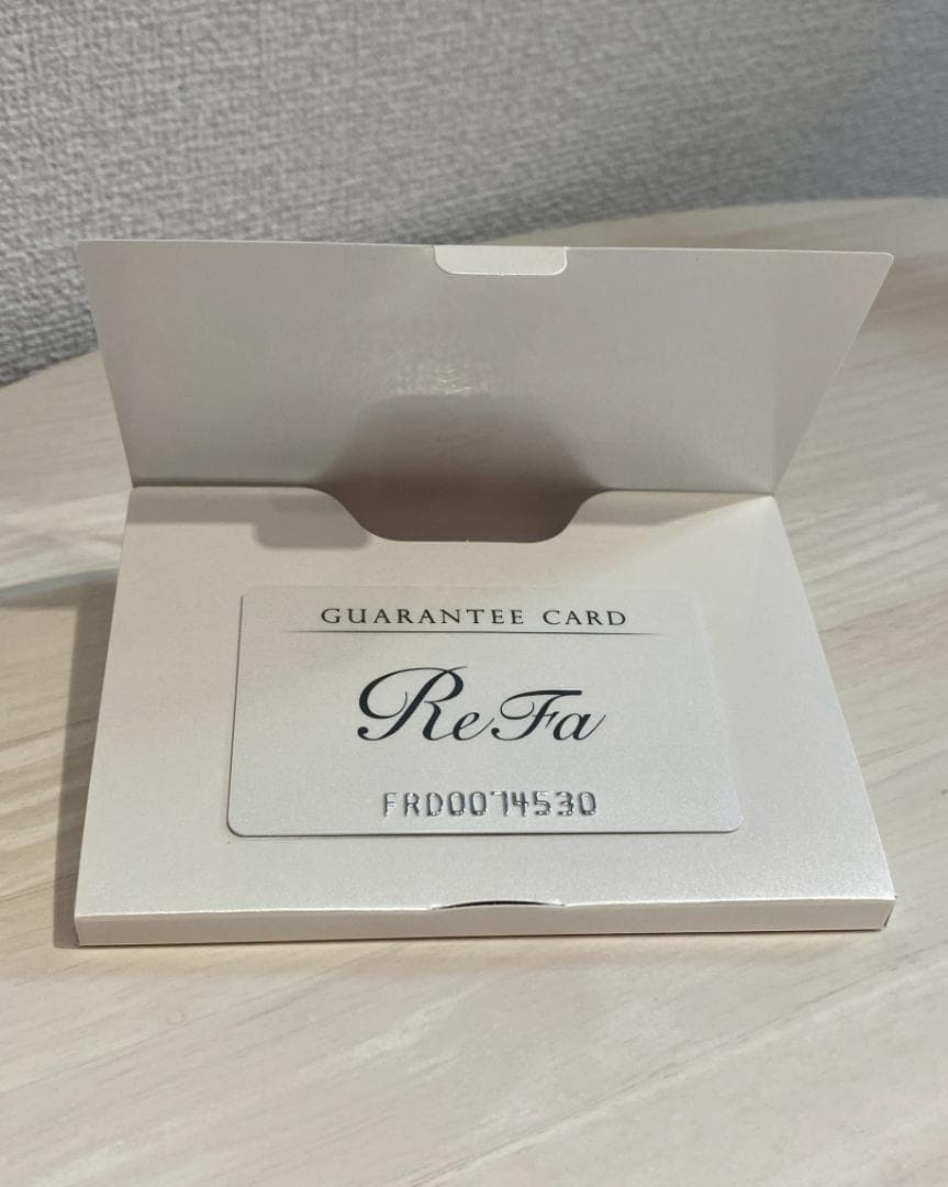 【未使用】ReFa 美顔ローラー シルバー ポーチ付き