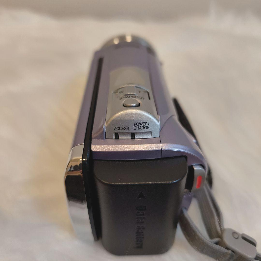 美品 JVC ビデオカメラ Everio GZ-HM33-V バイオレット