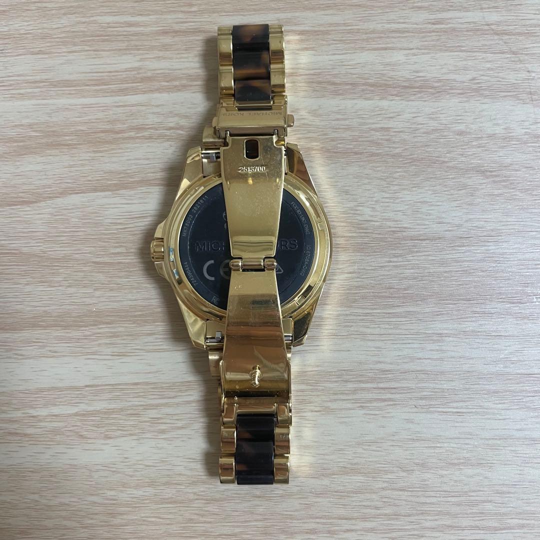 マイケルコース/MKT5003/ゴールド×べっ甲スマートウォッチ