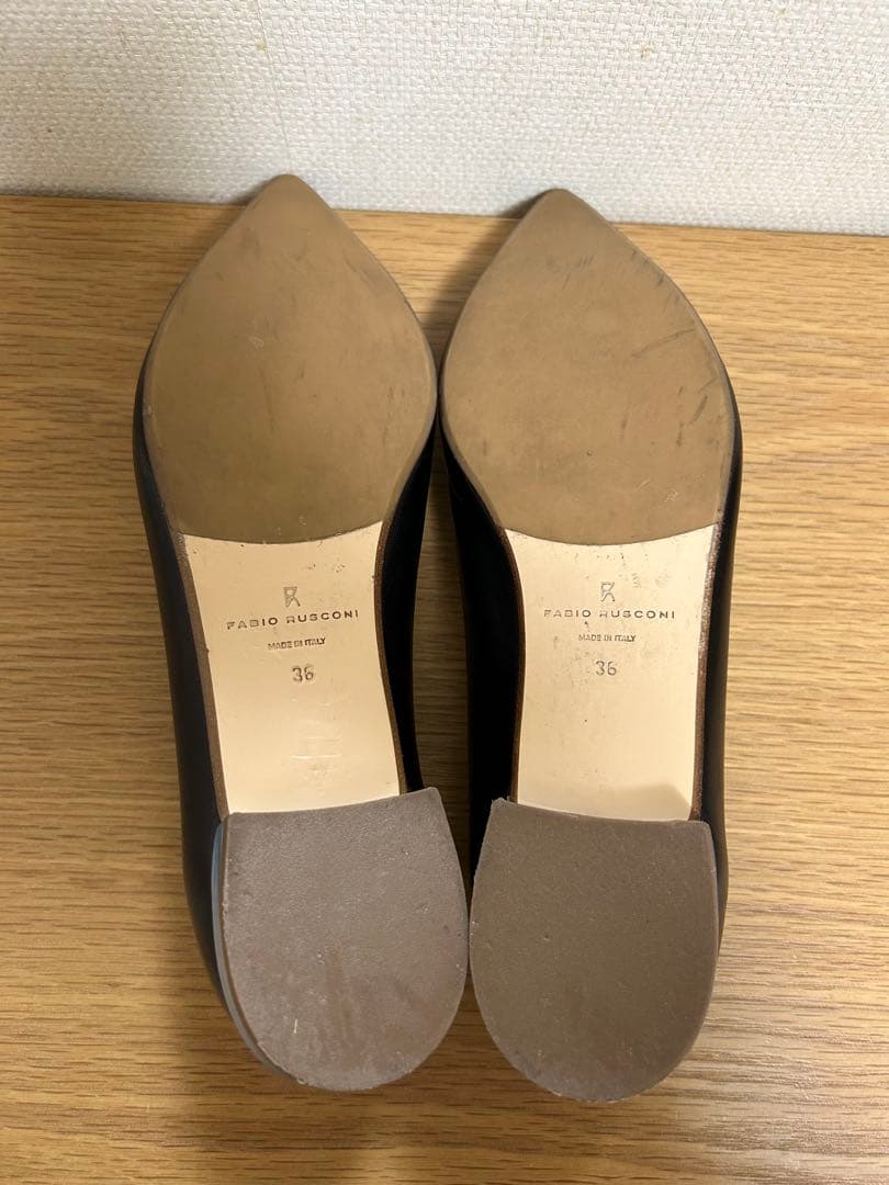 FABIO RUSCONI カラーヒールパンプス　36サイズ