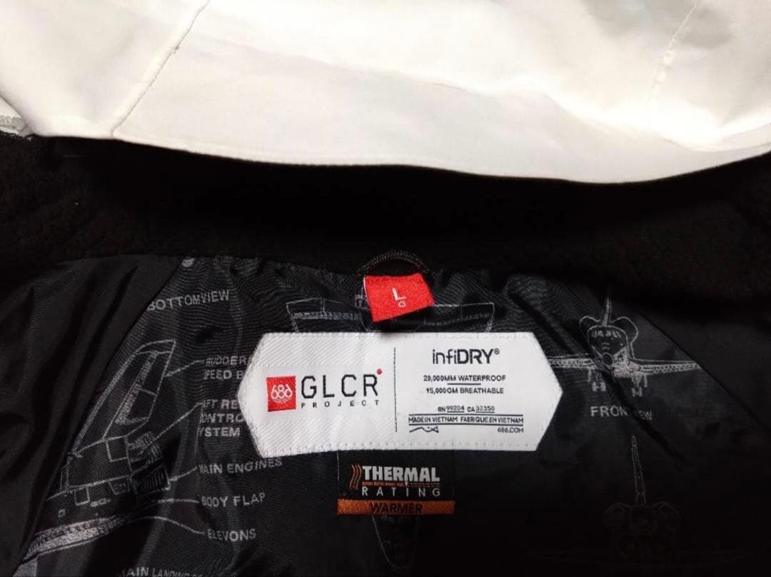 686 NASA コラボ スノーボードウェア