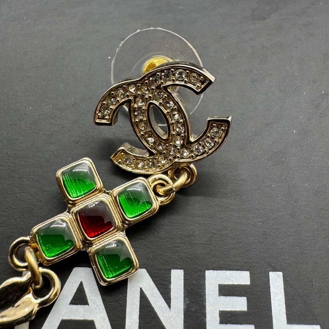 CHANEL シャネル B23C ココマーク 2023年製 メタル ピアス