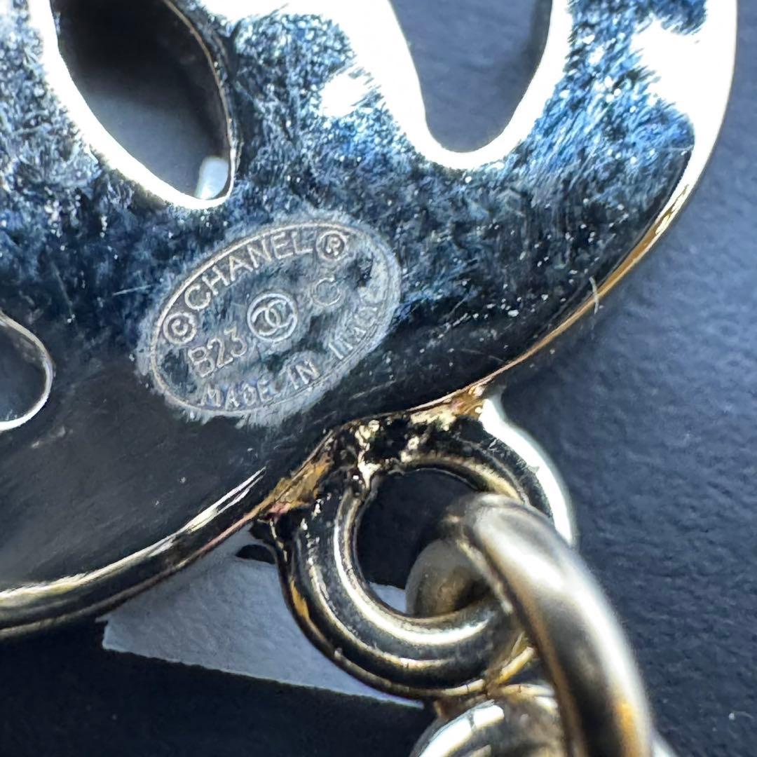CHANEL シャネル B23C ココマーク 2023年製 メタル ピアス