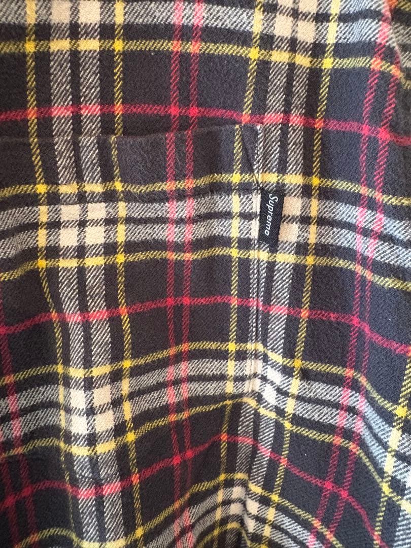 ホ*セ様 Supreme チェック柄ネルシャツ Lサイズ