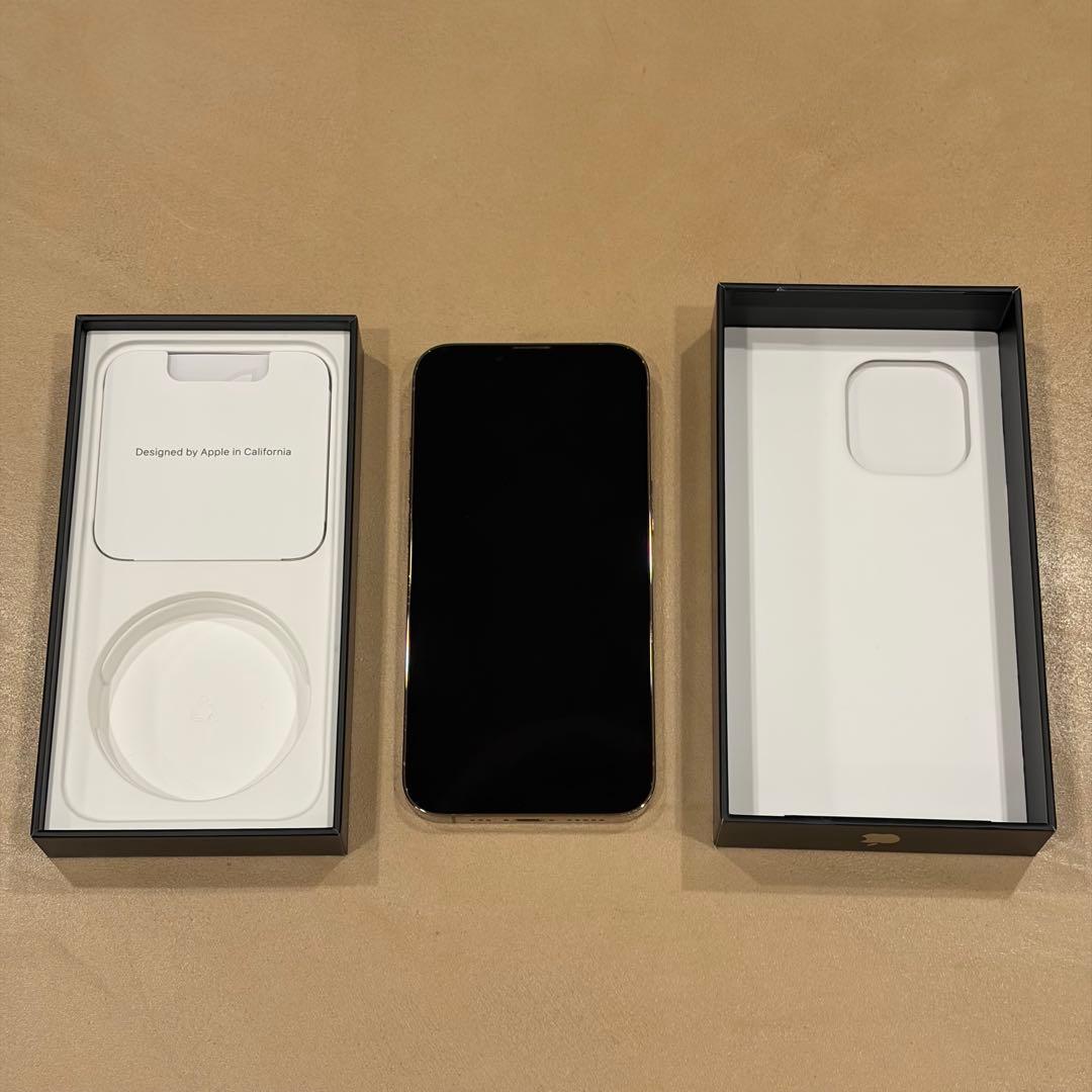 iPhone 13 Pro ゴールド 【美品・箱付き】