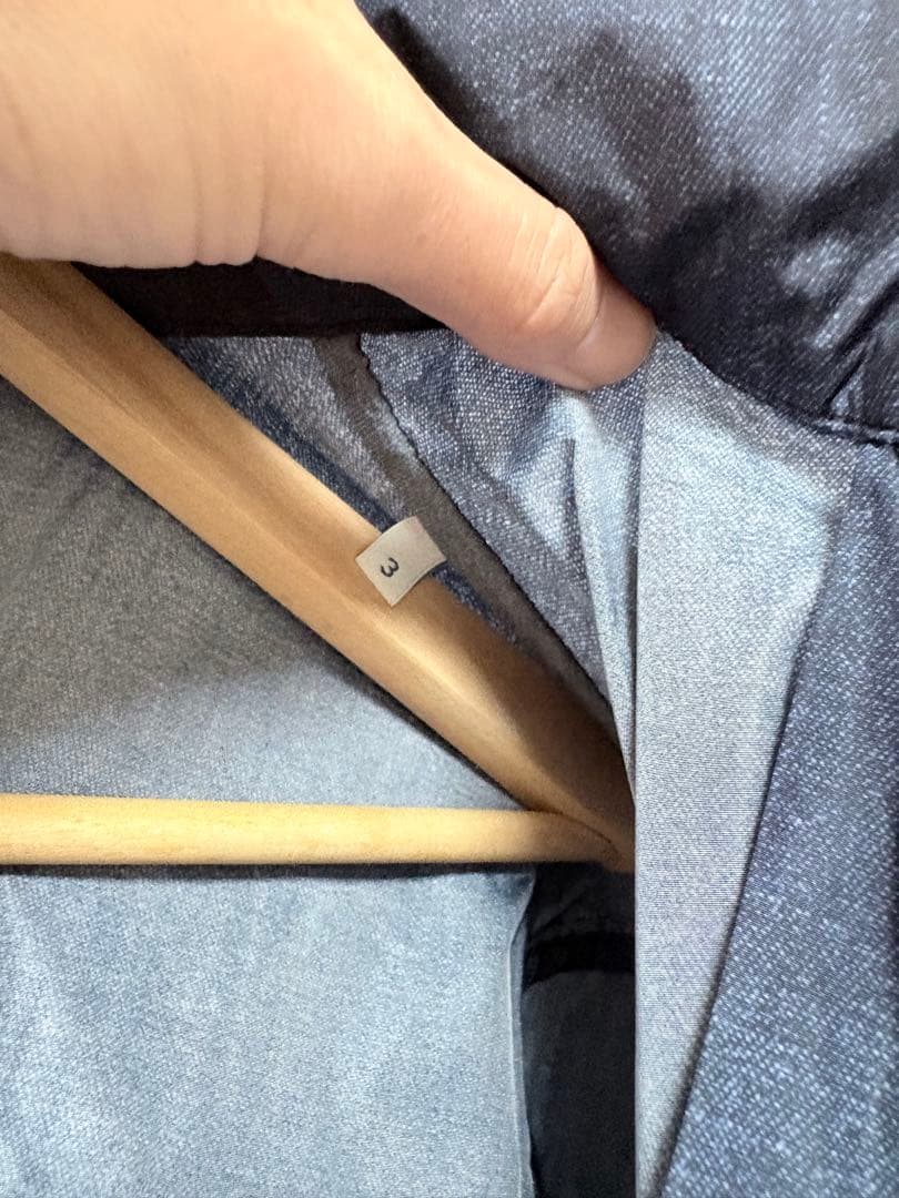 美品　モンクレールCAPBRETON ナイロンジャケット デニム調　ブルゾン