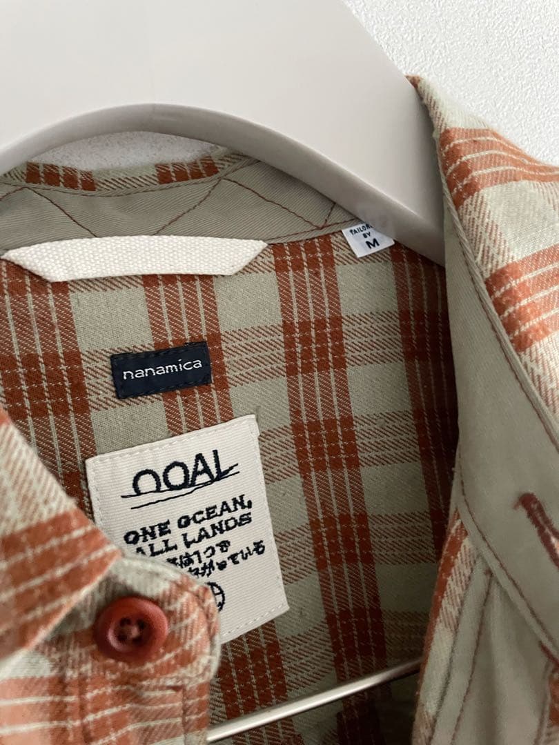 トップス nanamica Cotton Silk Deck Shirt SUGF356