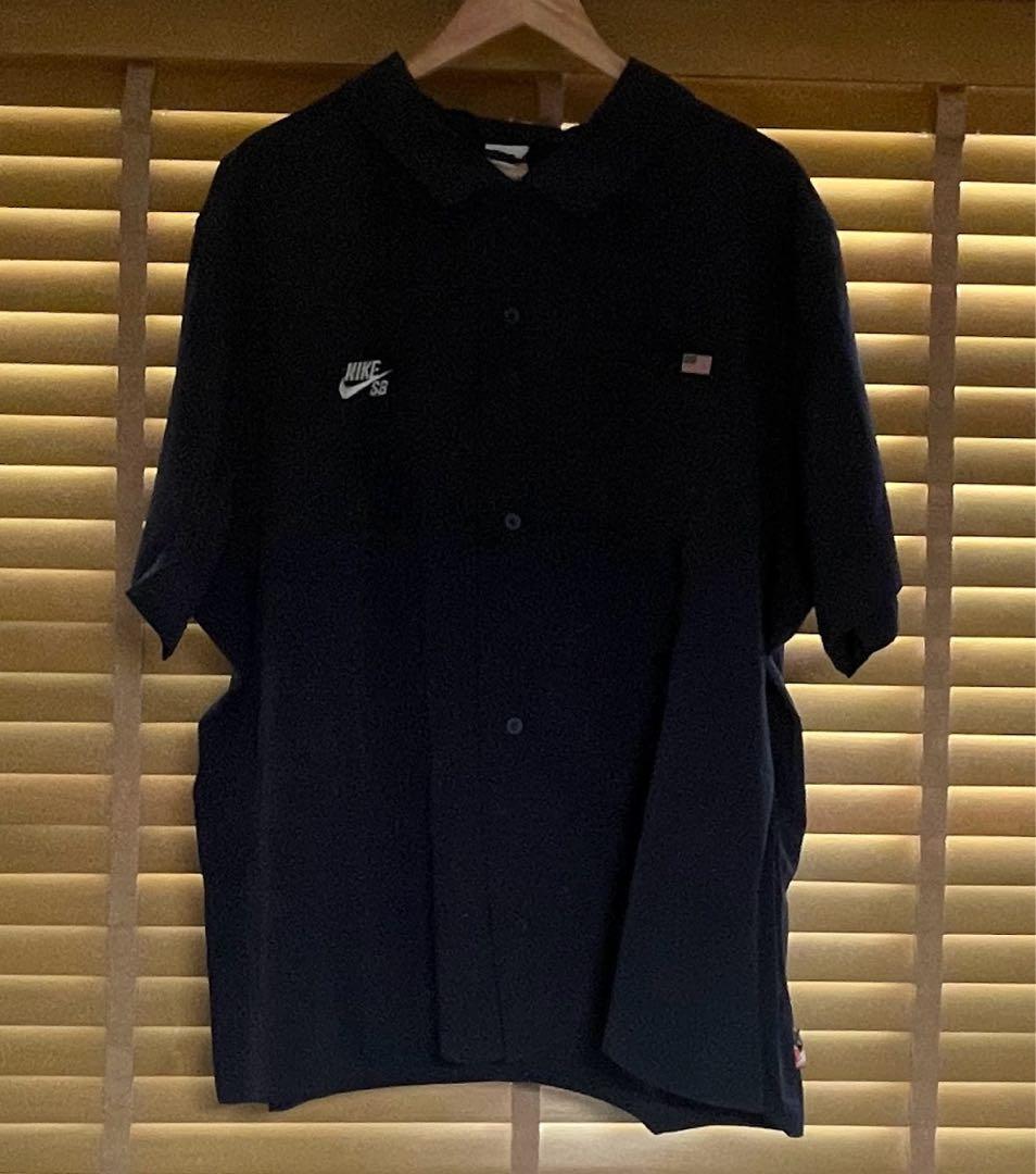 USA Nike SB ショートスリーブボタンアップボーラー　新品未使用品