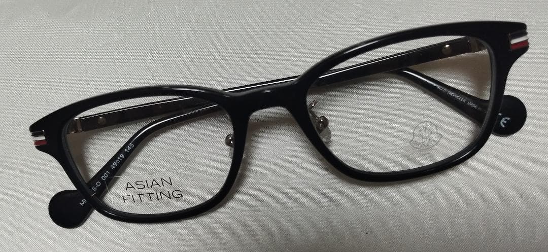 R1モンクレールMONCLERメガネ限定トリコロール