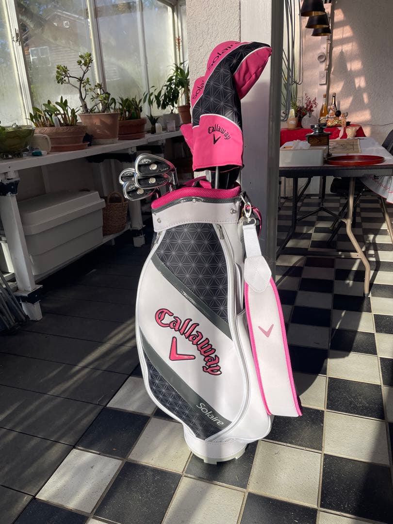 【お得】Callaway Solaire(ソレイル)レディースクラブセット 美品