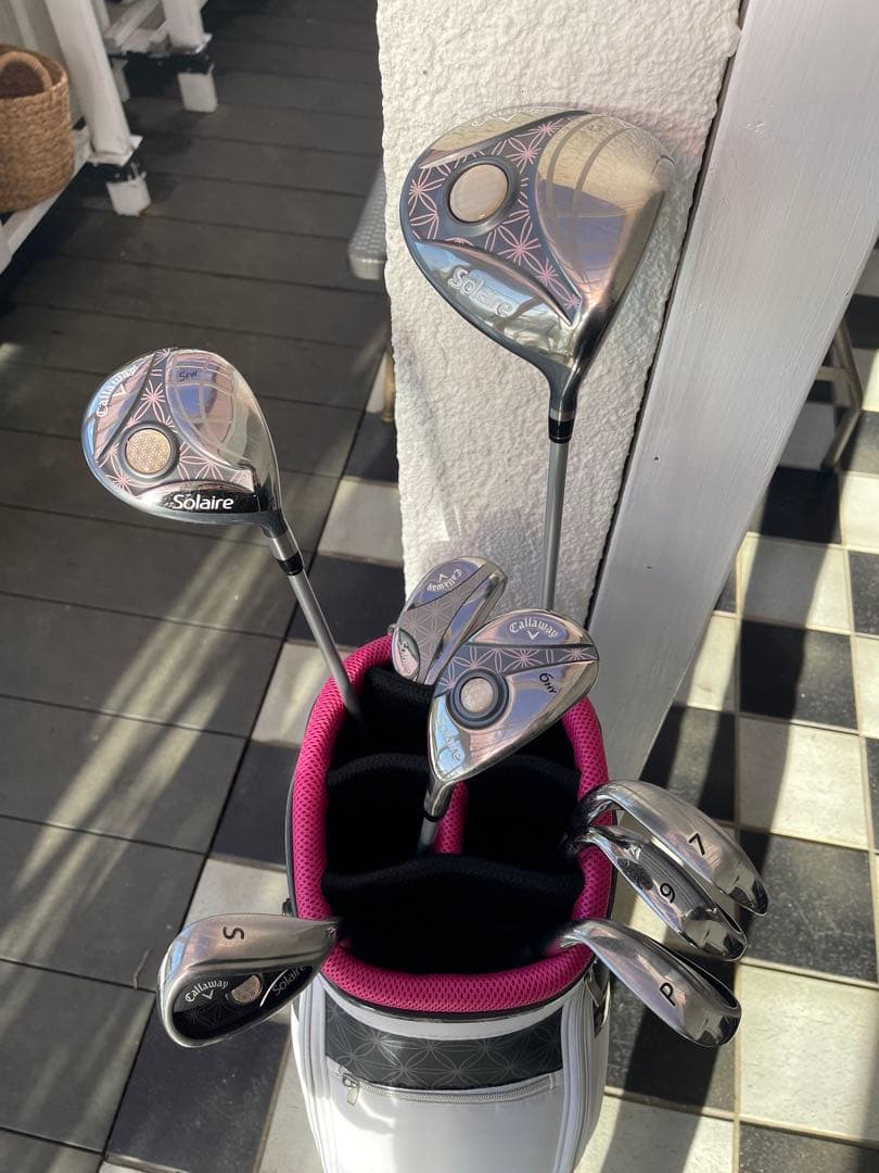 【お得】Callaway Solaire(ソレイル)レディースクラブセット 美品