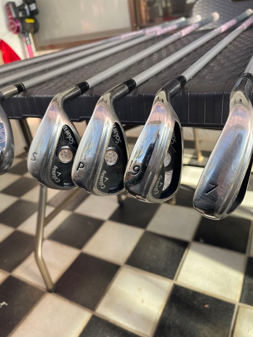 【お得】Callaway Solaire(ソレイル)レディースクラブセット 美品