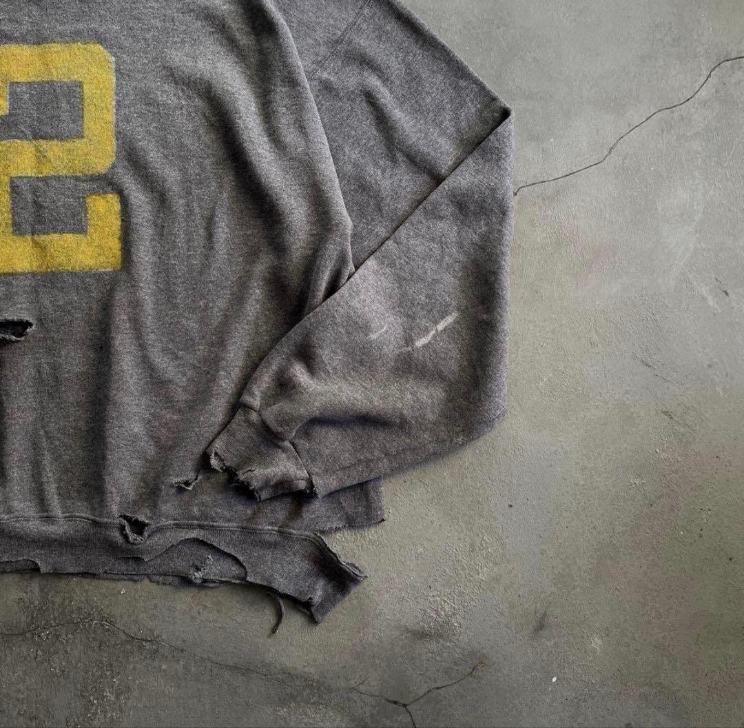 90's Champion XL ナンバーペイント boro sweat