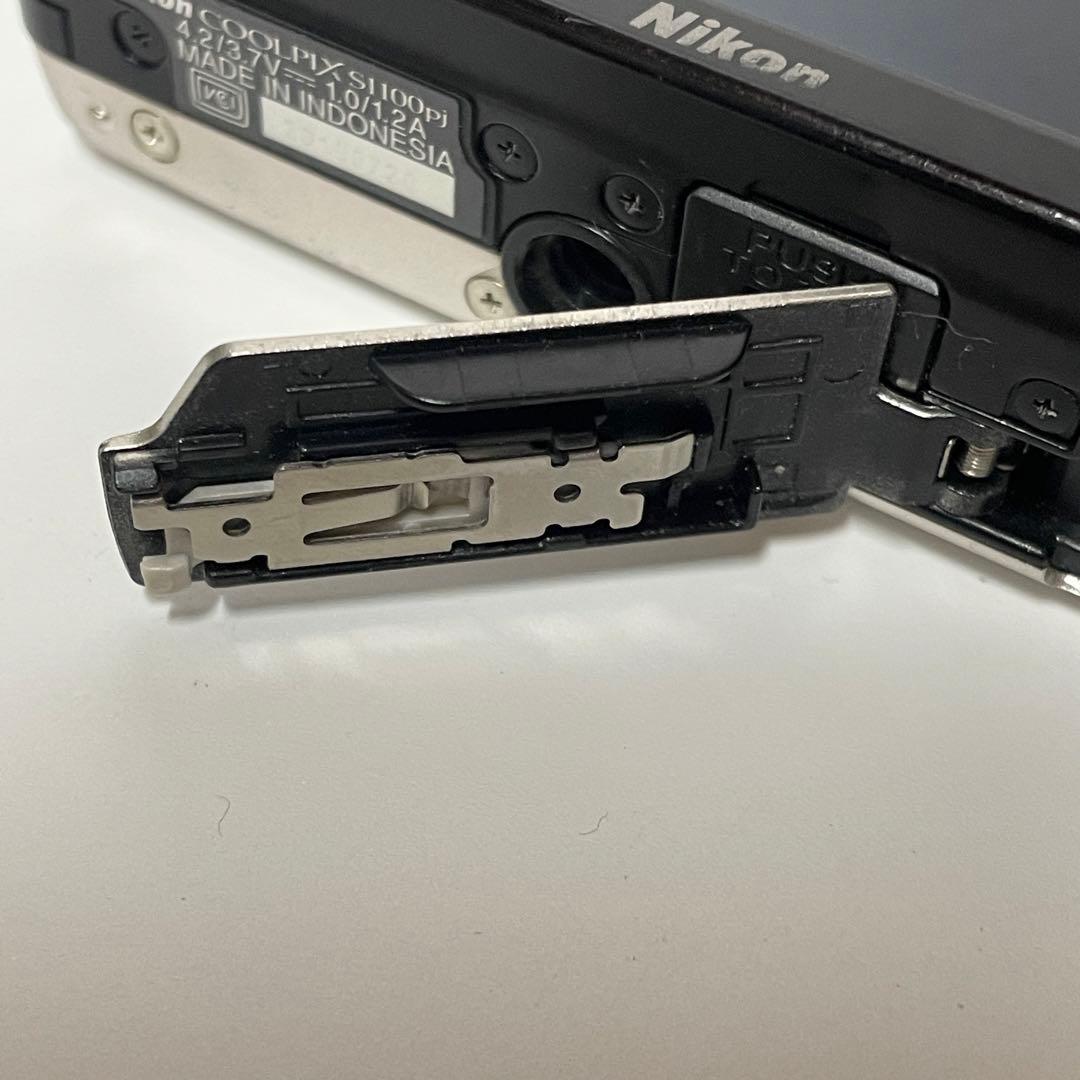 【動作確認済】Nikon ニコン COOLPIX S1100pj レトロコンデジ