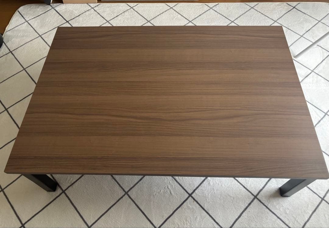 こたつテーブル　リバーシブル　120×80