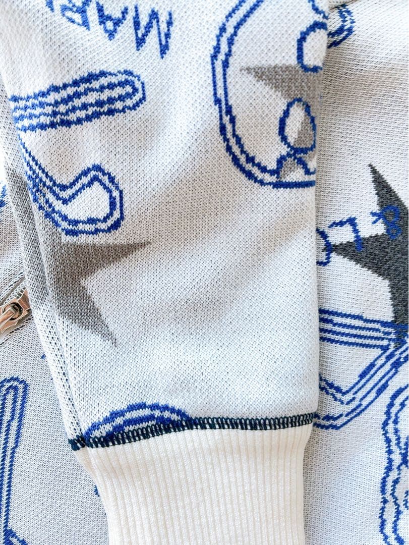 マーク＆ロナ ゴルフ スタースリンガーウィンドストッパー ニット ウェア L