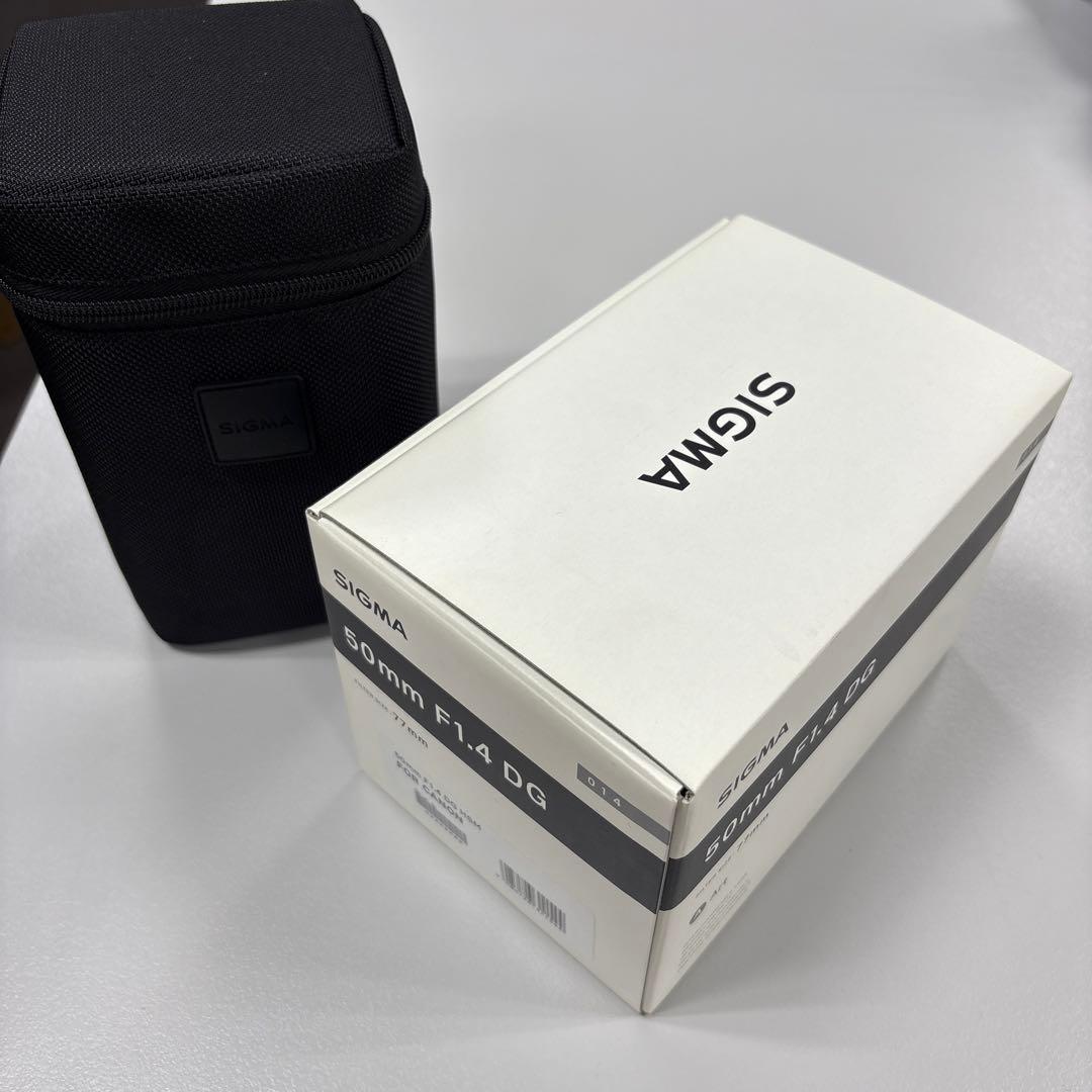 【美品】SIGMA 50mm F1.4 DG HSM Art キヤノンEF用