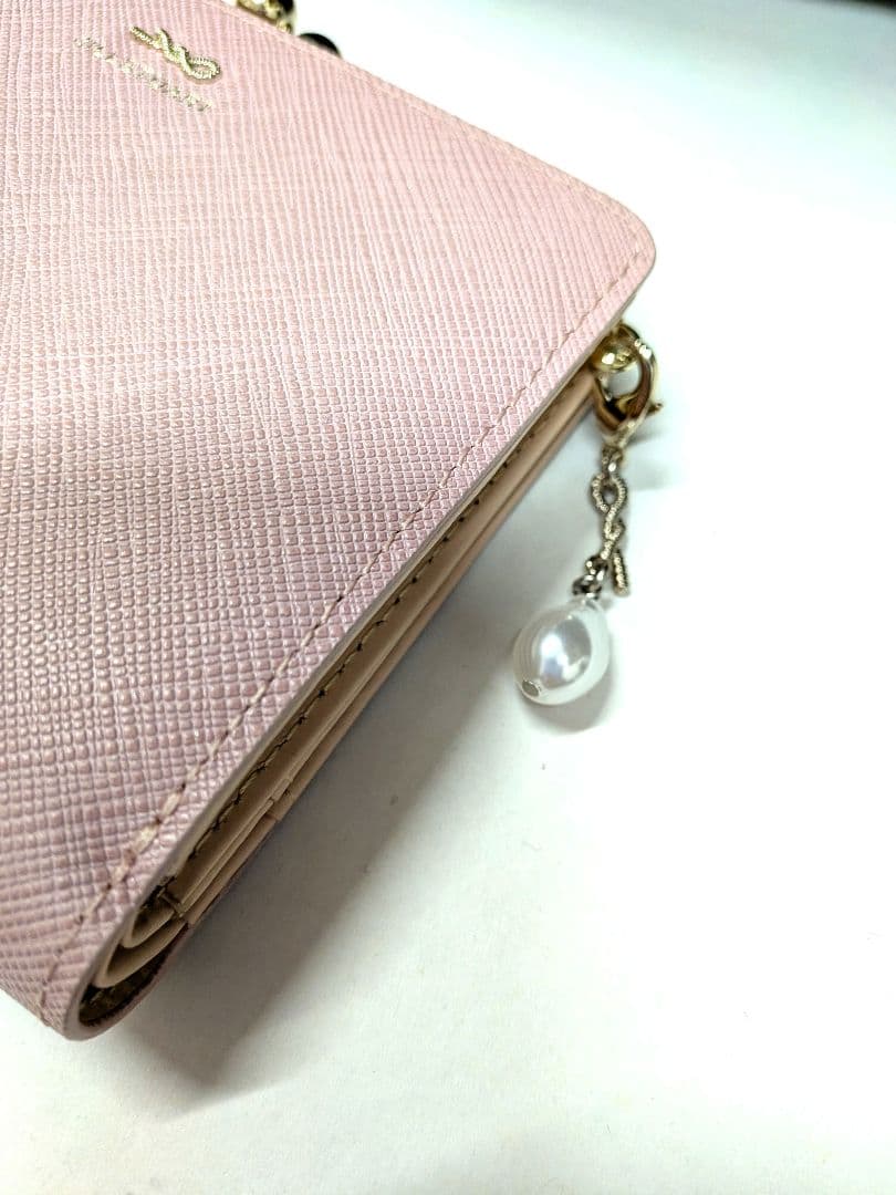 JILLSTUARTジルスチュアートがま口二つ折り財布 (未使用)