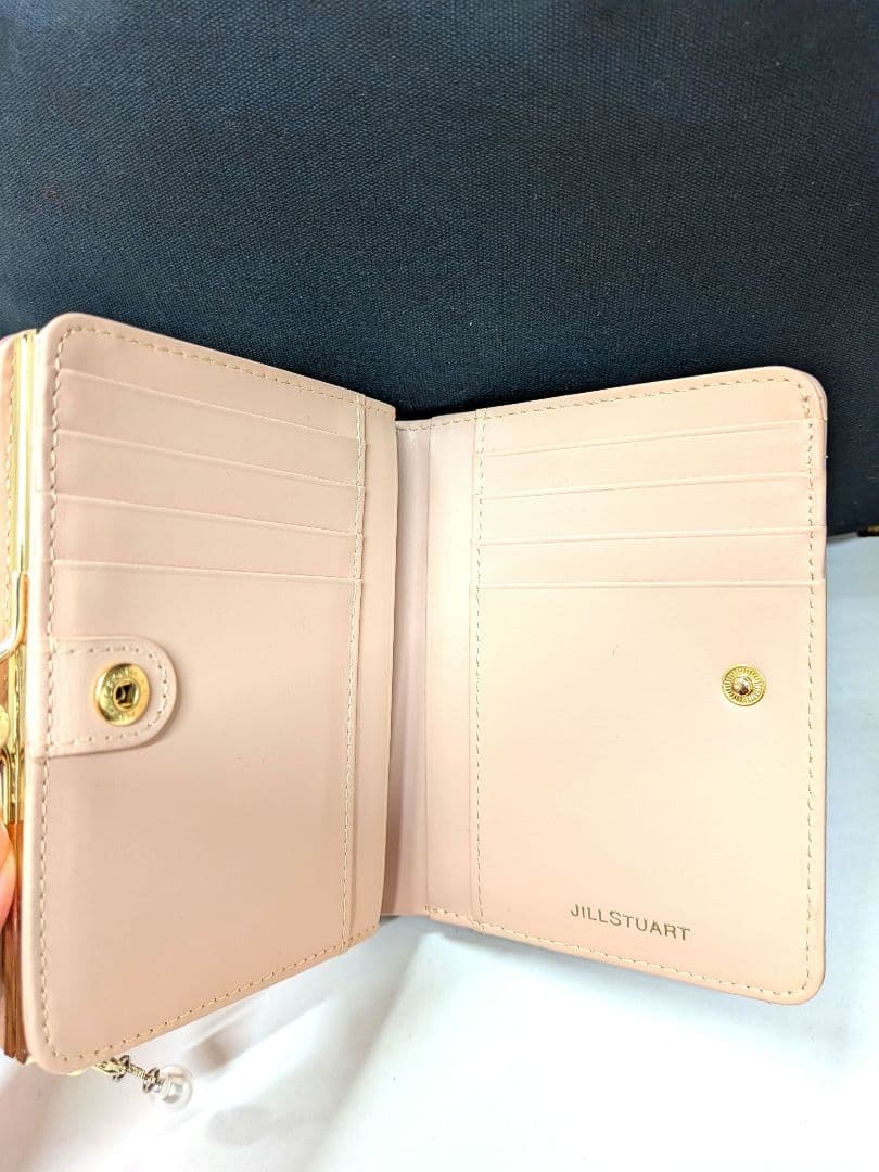 JILLSTUARTジルスチュアートがま口二つ折り財布 (未使用)