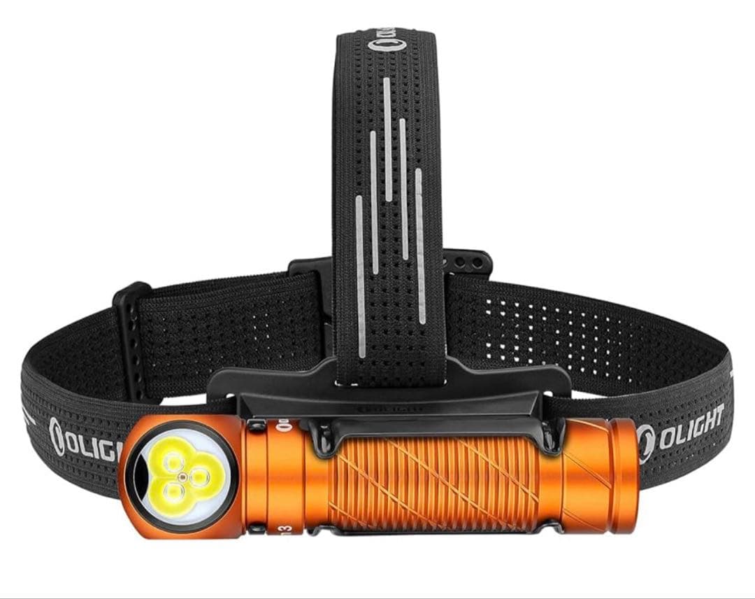 OLIGHT Perun 3 LED ヘッドライト オレンジ