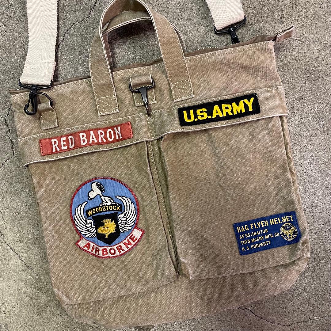 バッグ ToysMcCoy SNOOPY AIRBORNE U. S. ARMY