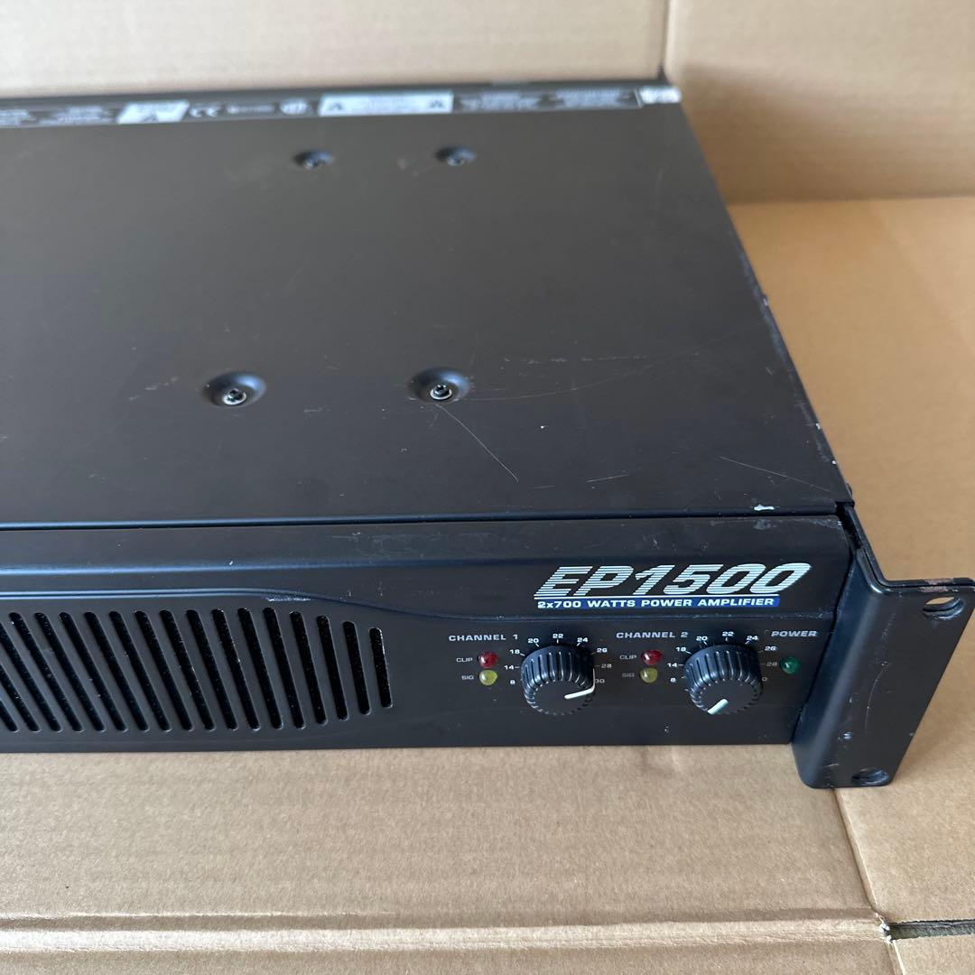 BEHRINGER EUROPOWER EP1500 パワーアンプ