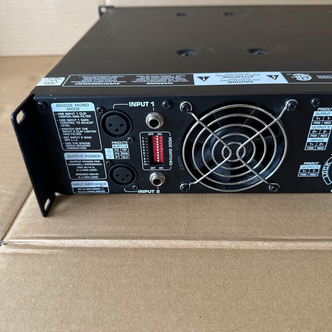 BEHRINGER EUROPOWER EP1500 パワーアンプ