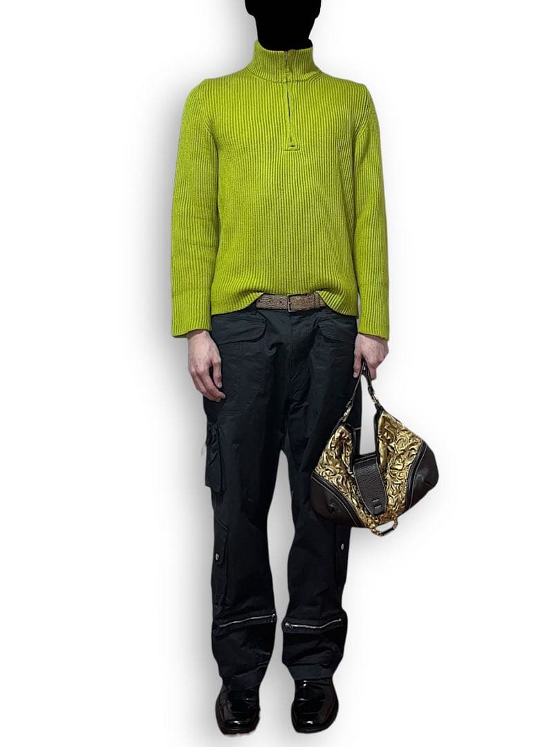 トップス 2000s C.P. Company half zip knit