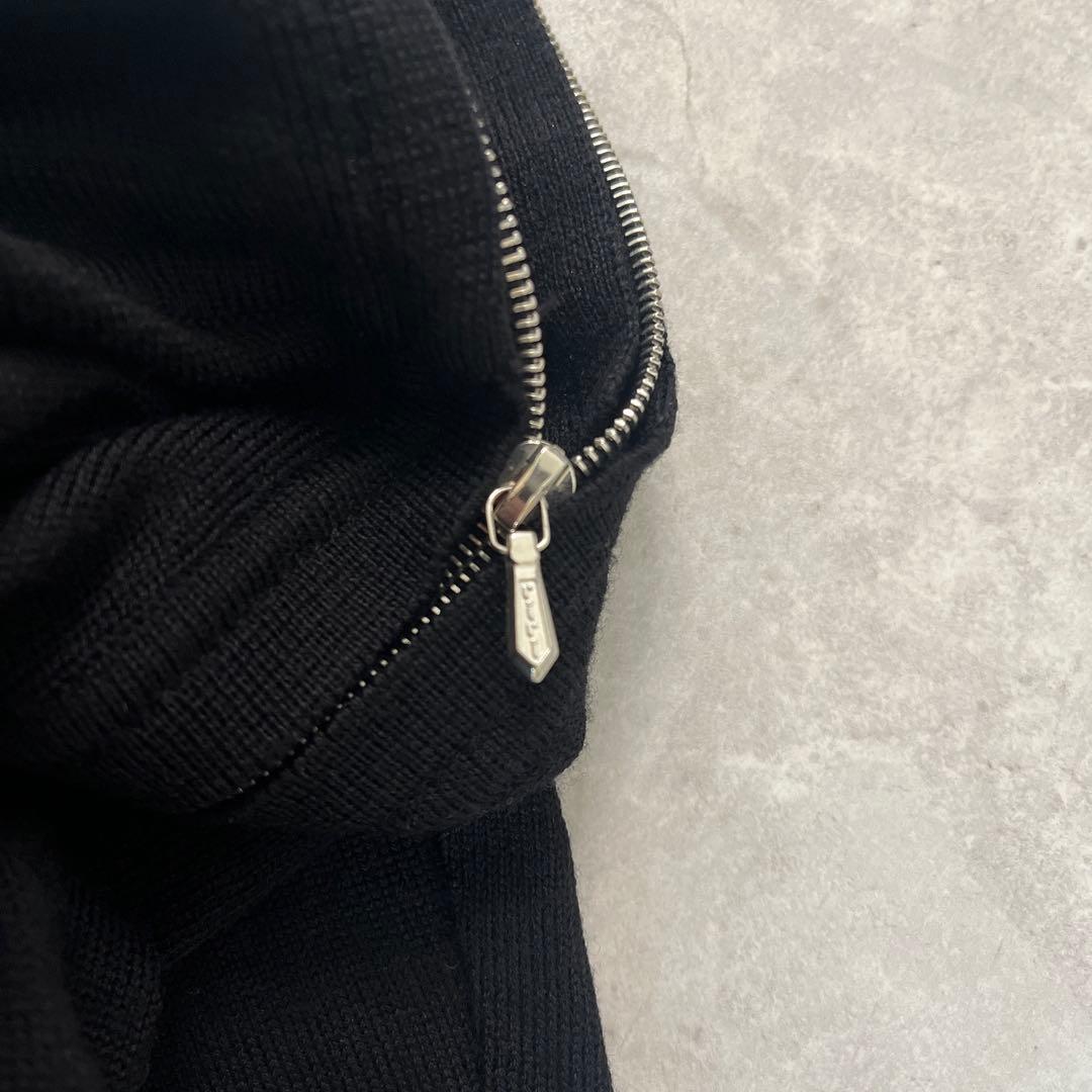 トップス agnes b. homme merino wool zip up knit