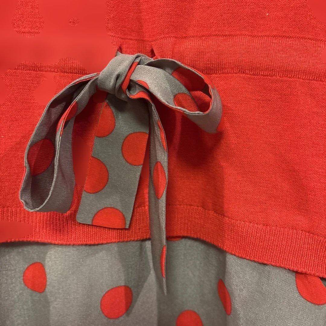 【未使用】Moschino Cheap＆Chic 長袖トップス レッド