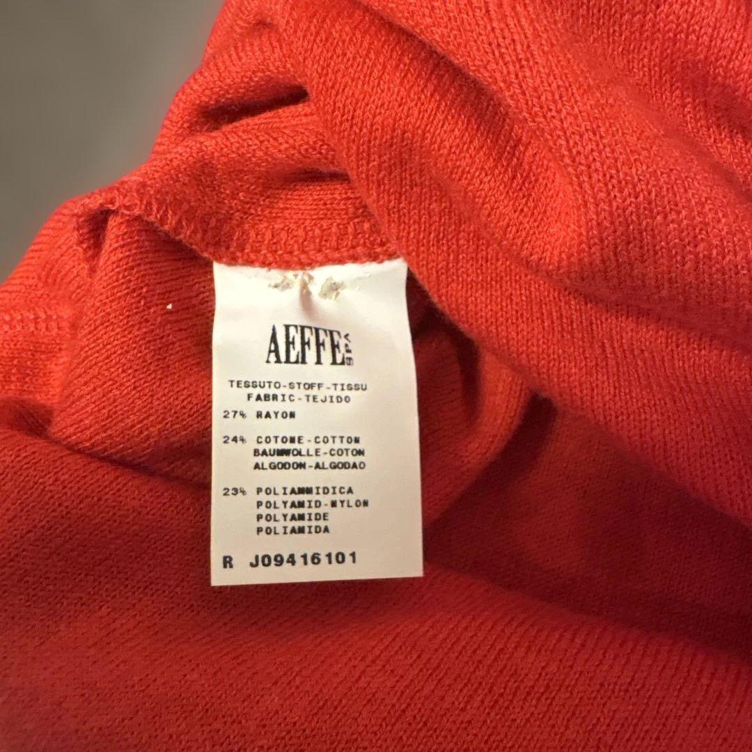 【未使用】Moschino Cheap＆Chic 長袖トップス レッド